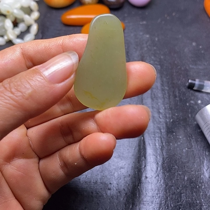 和田玉未镶嵌发饰