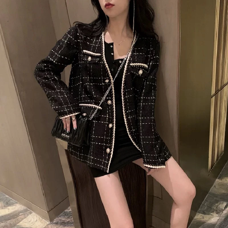 珍珍新品轻奢小香风外套1010