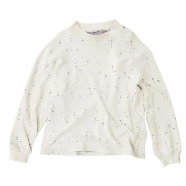 【LIBERTIES】Cplus Series25SS撞色破洞宽松上衣