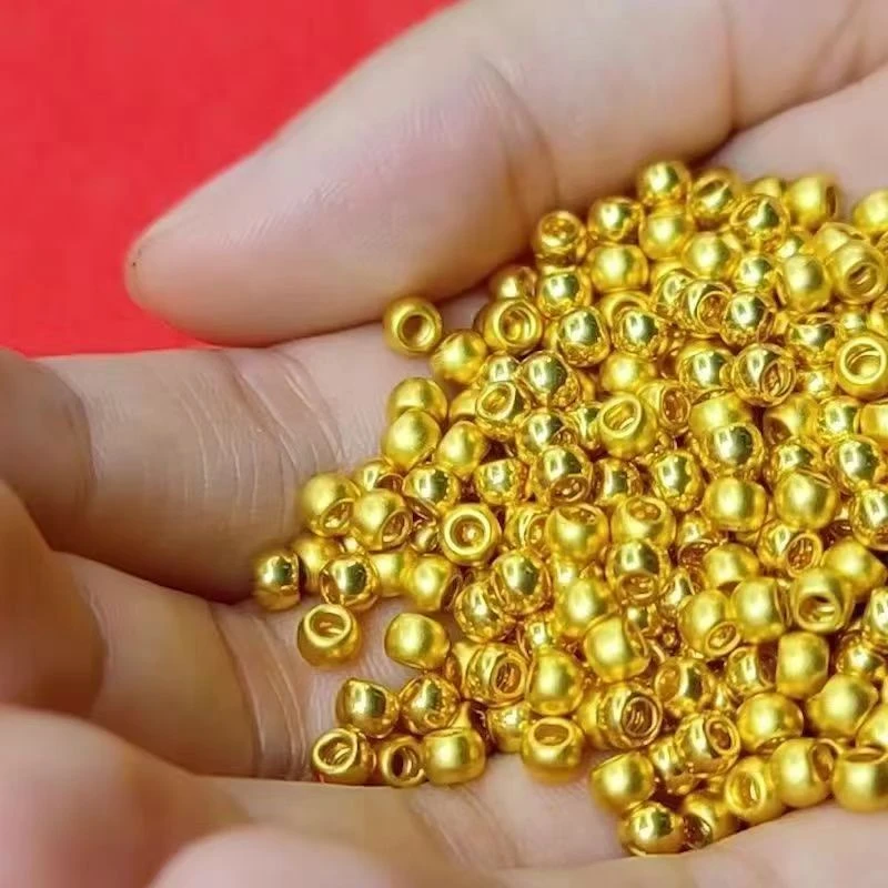 4mm金珠首饰配件多样发货