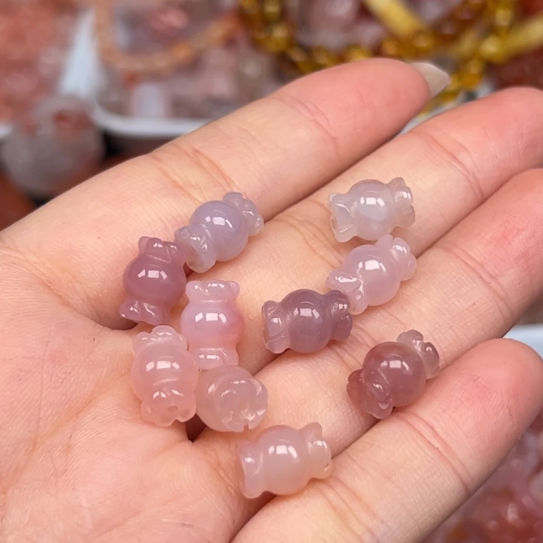 玛瑙/玉髓未镶嵌吊坠(不含链)