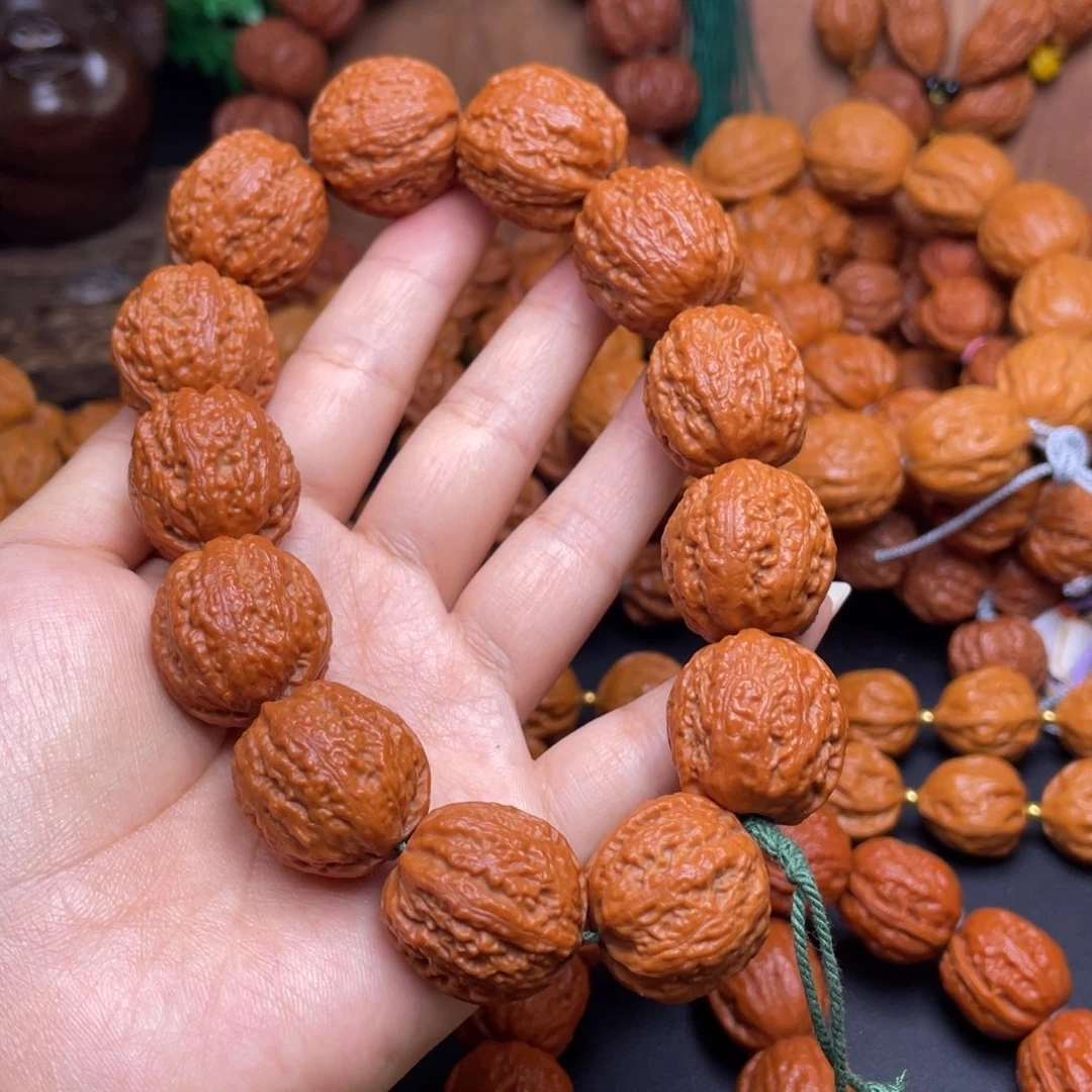 文玩核桃手串荔枝纹手持