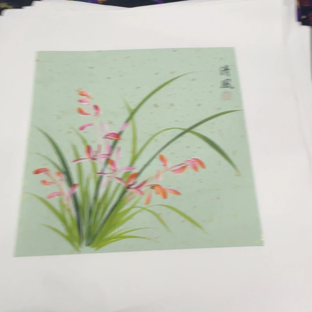 国画国画老师作品刘