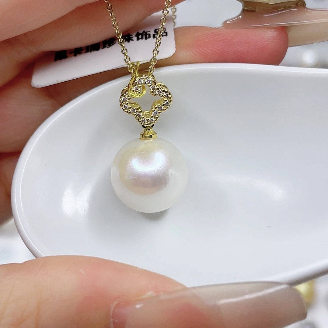吊坠(赠链)合金淡水珍珠