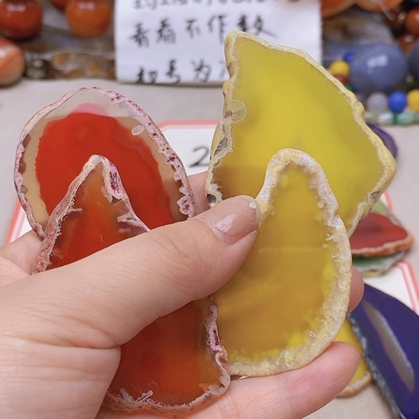 【闪购商品】未镶嵌玛瑙/玉髓珠宝半成品晴****)