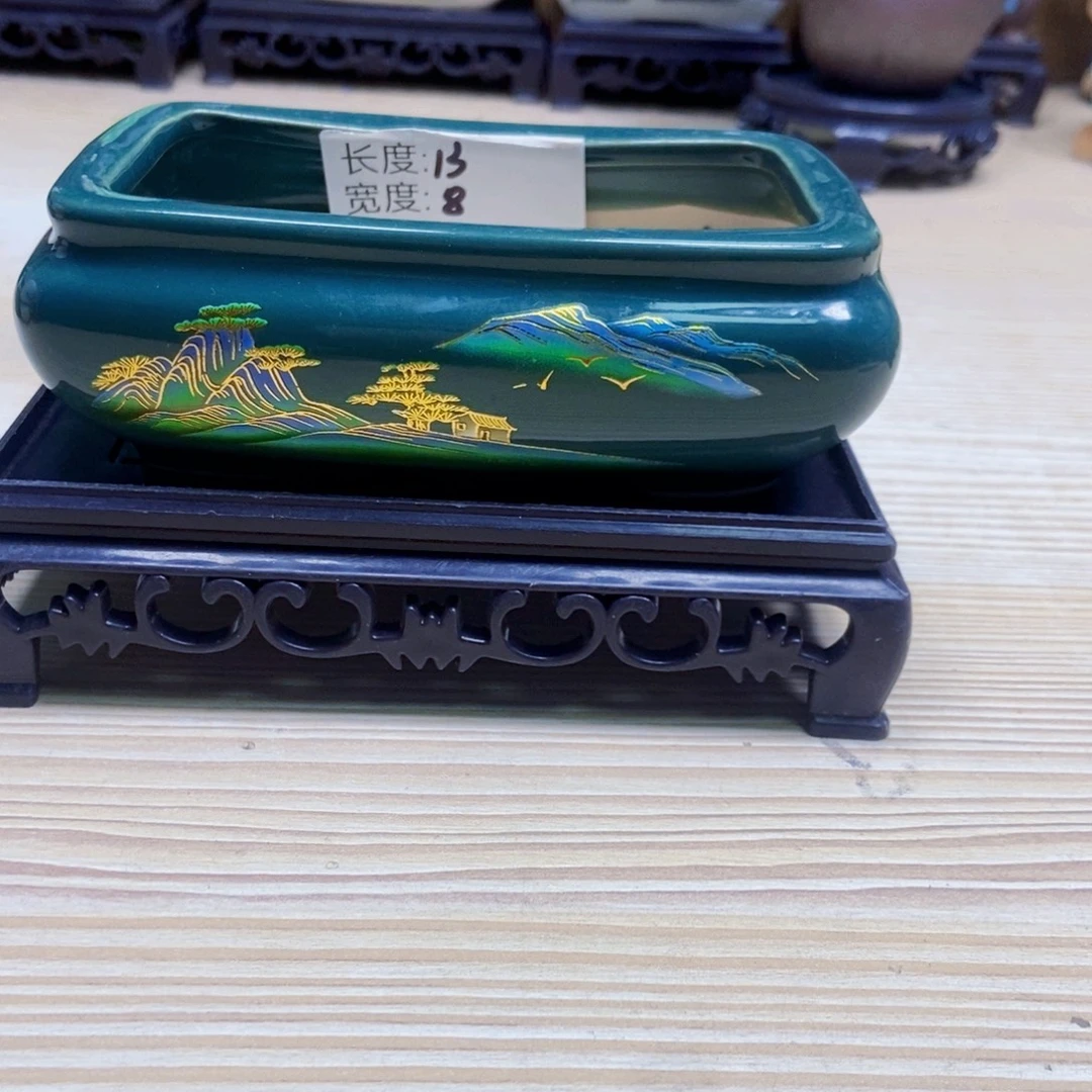 瓷片陶瓷花盆陶瓷艺术