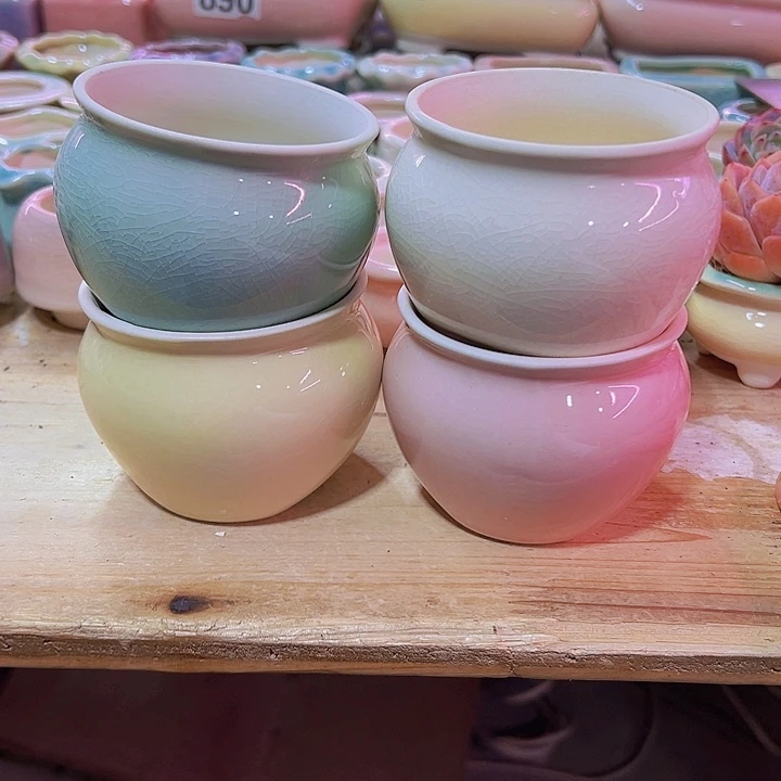 陶瓷花盆当场凑满12包邮