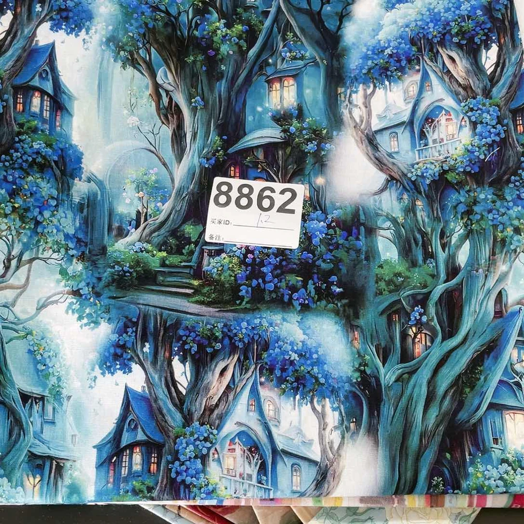 1.2米价纯棉平布1.1米宽果子布艺小块