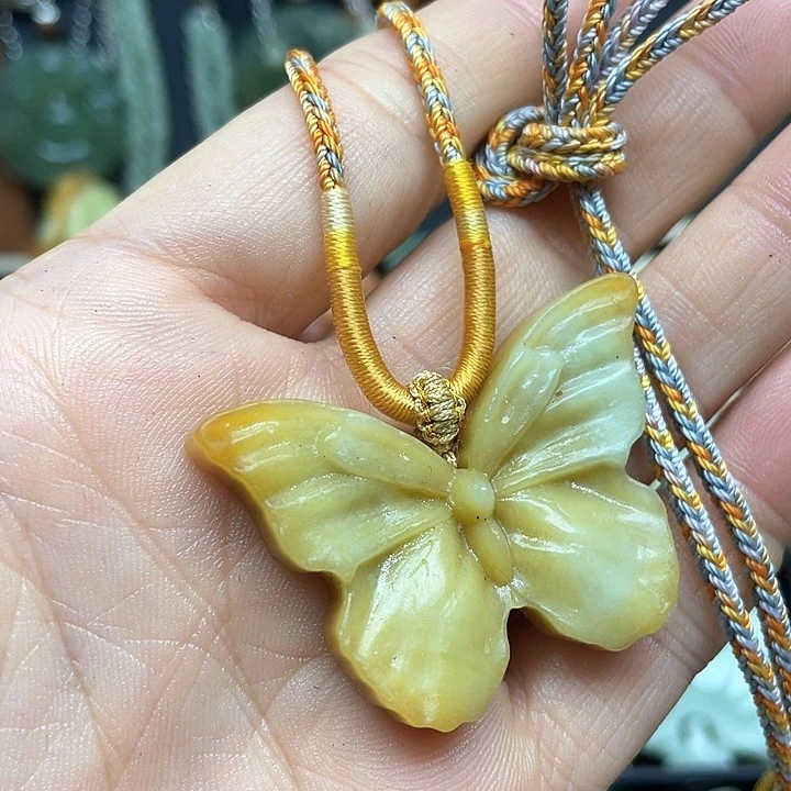 未镶嵌蛇纹石玉颈饰