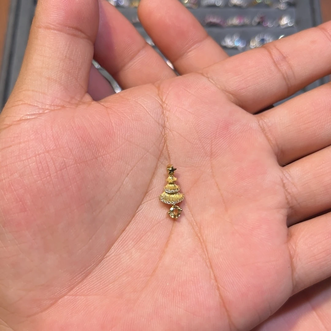 吊坠(不含链)水晶银S925镶嵌