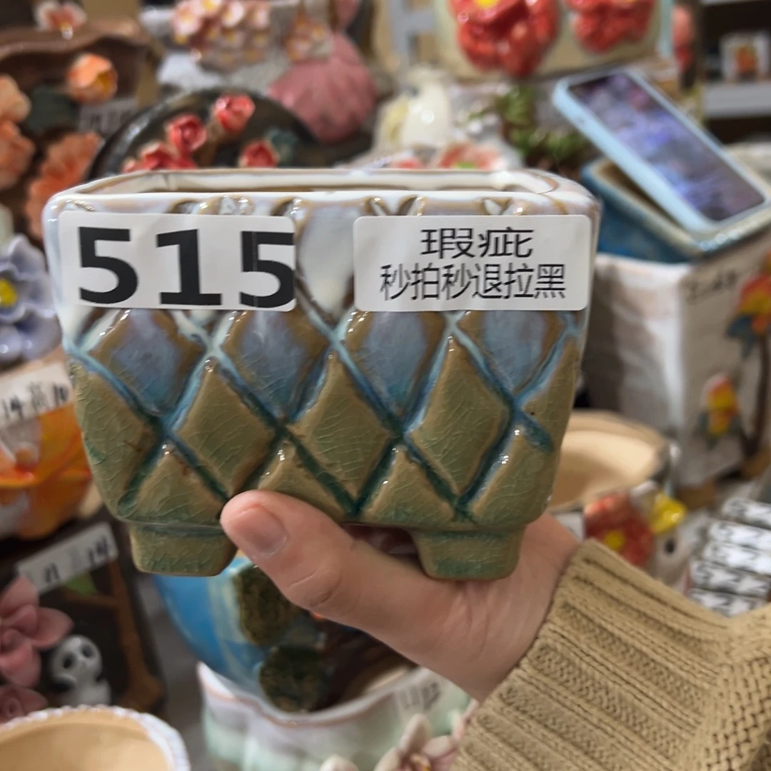 花盆，拍满20发货，退款拉黑