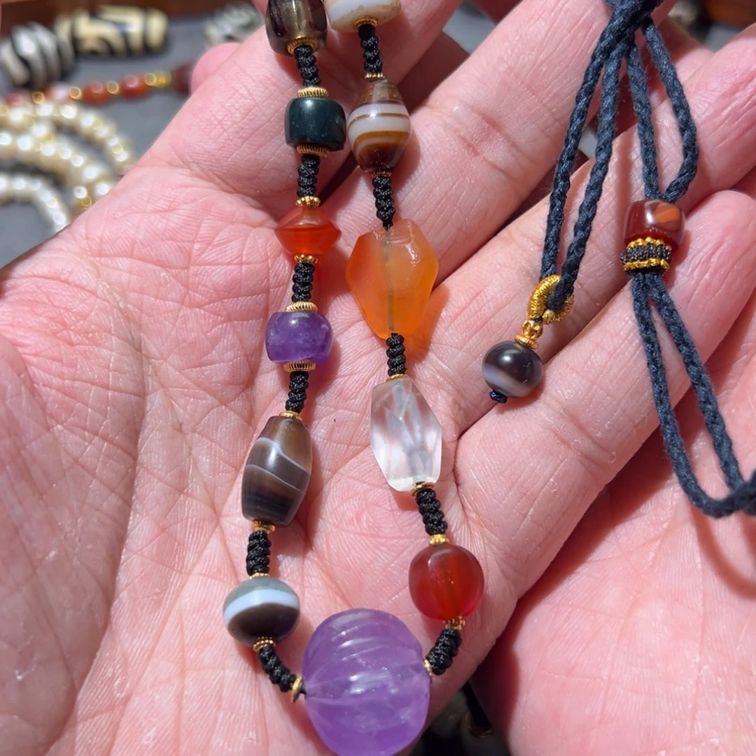 水晶颈饰未镶嵌各种各样