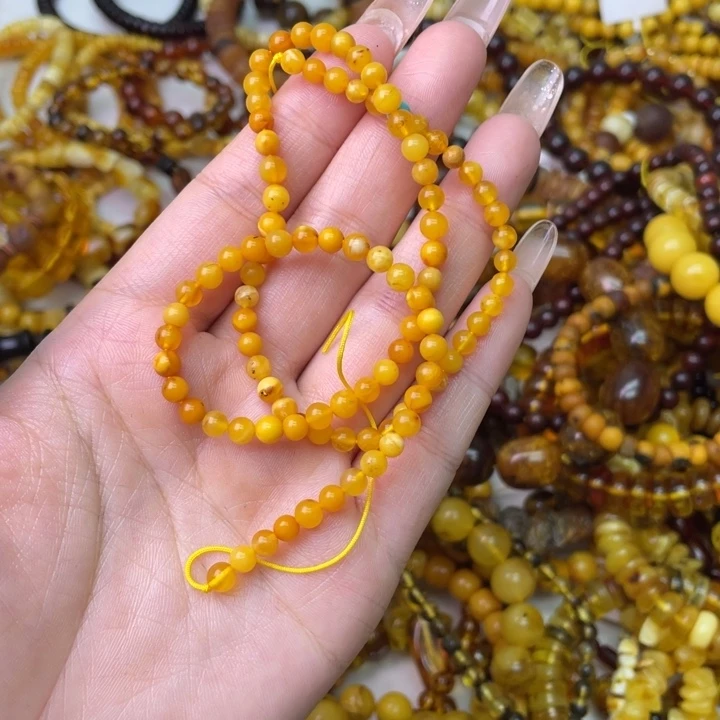 琥珀未镶嵌珠宝奇石