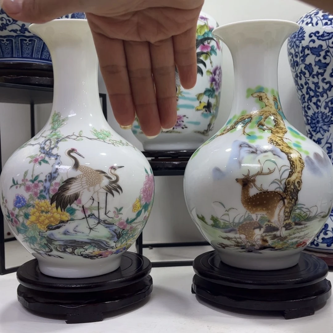 景德镇陶瓷花瓶摆件