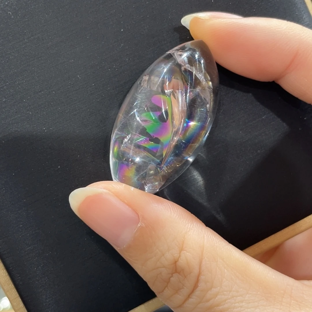 水晶未镶嵌珠宝半成品阿赛