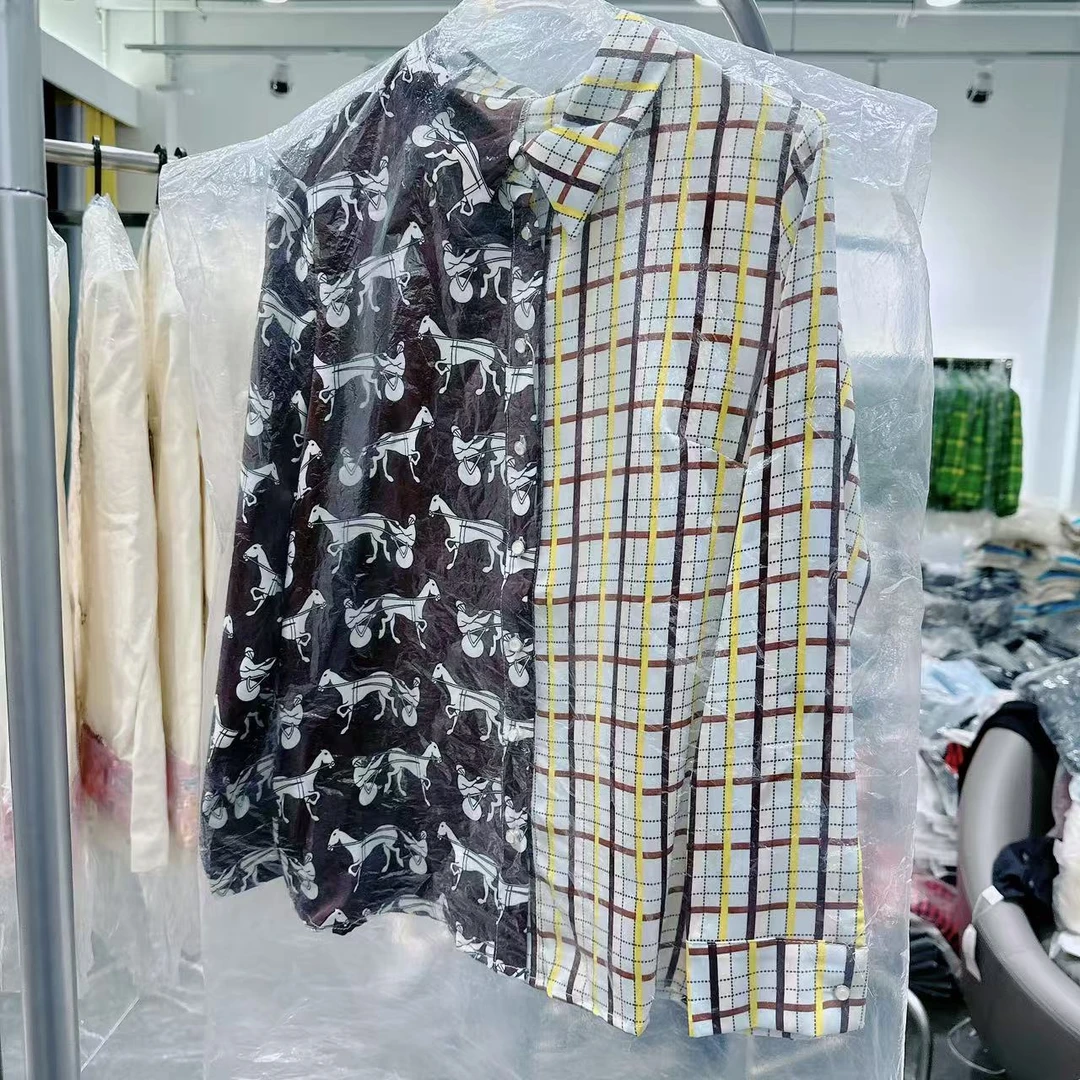 NN1436-时尚衬衣长袖网红休闲潮流