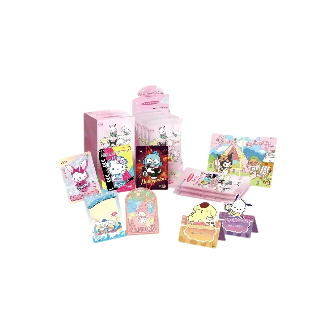 【烟雨拆卡/三丽鸥对对碰】三丽鸥家族潮酷派对 盲盒代拆