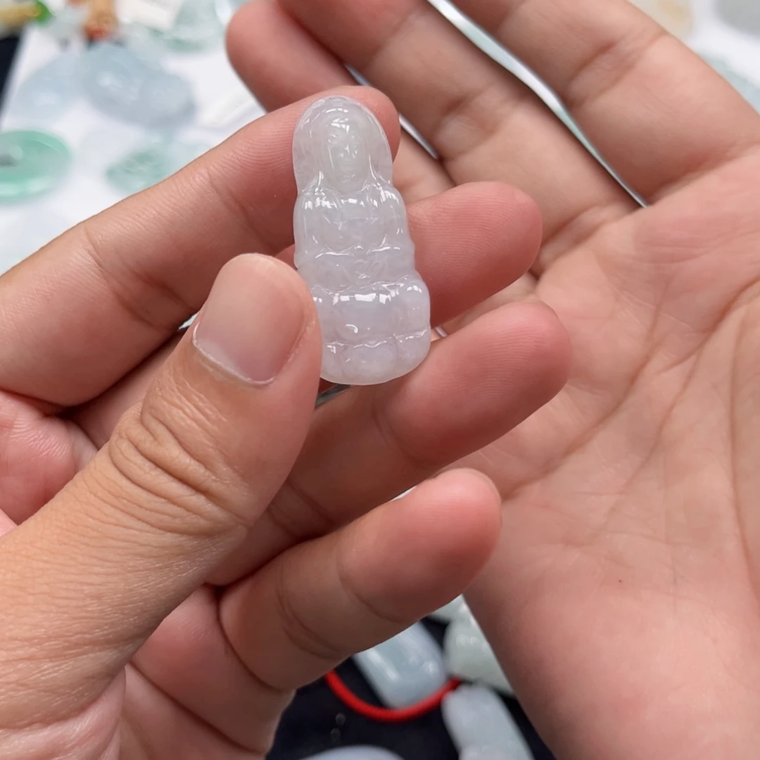 颈饰未镶嵌翡翠天然翡翠A货