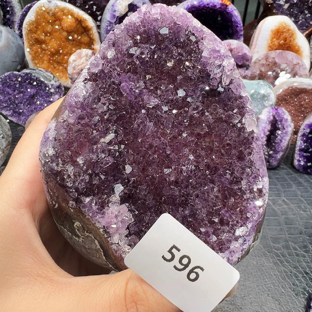 未镶嵌珠宝半成品紫晶