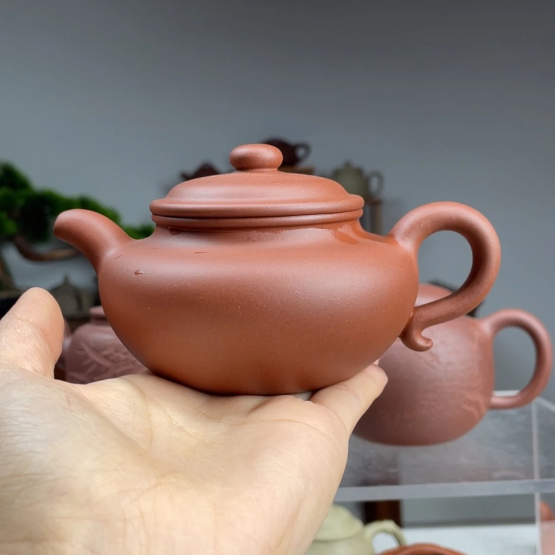【闪购商品】紫砂茶壶流**过红皮龙仿古容量220cc