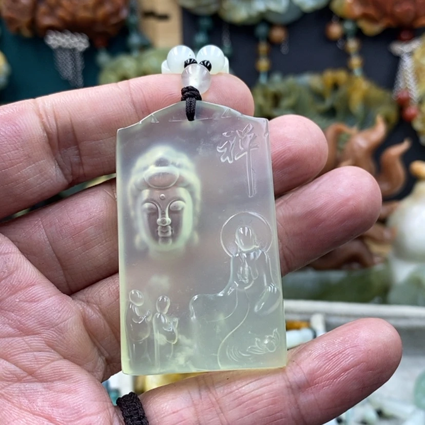 【闪购商品】未镶嵌岫玉吊坠