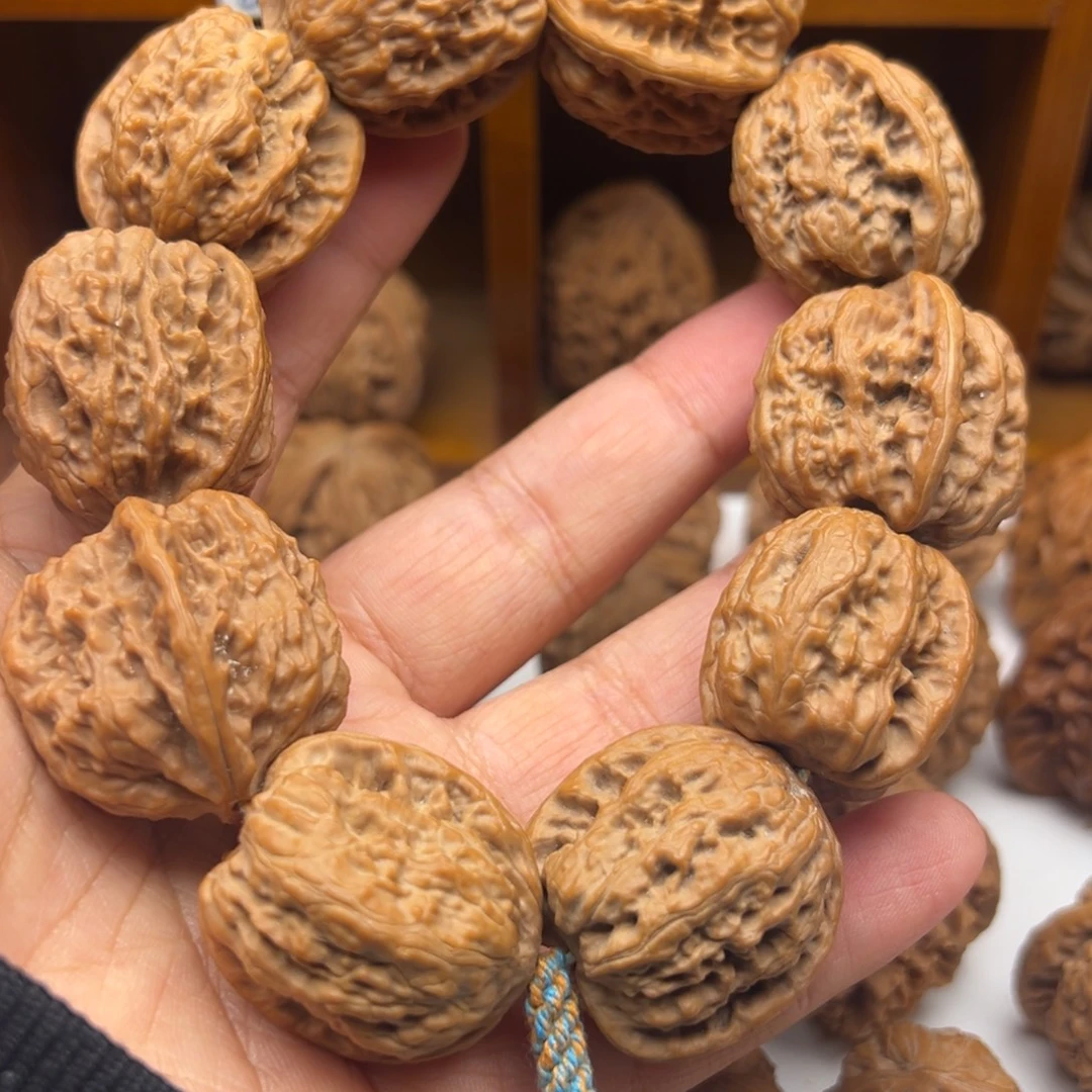 吊坠文玩核桃31尺全品野狼