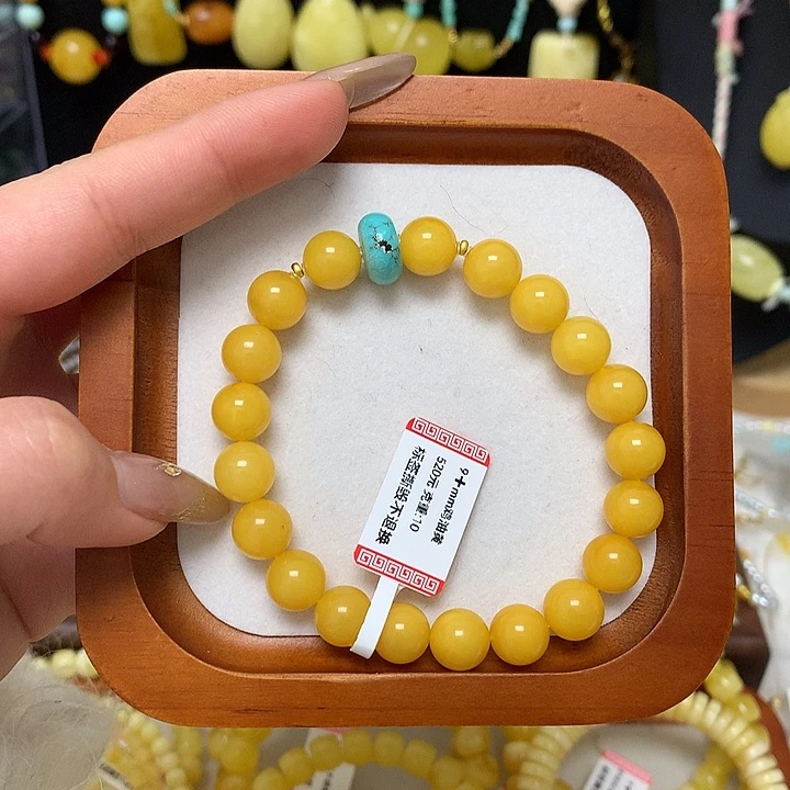 手链蜜蜡未镶嵌蜜蜡手串