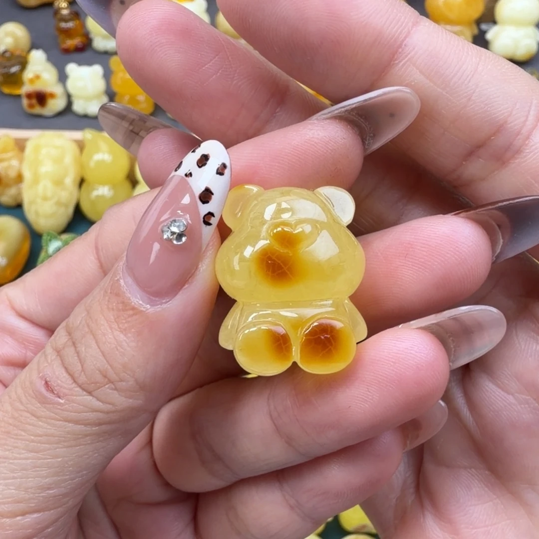 琥珀未镶嵌裸石蜜蜡