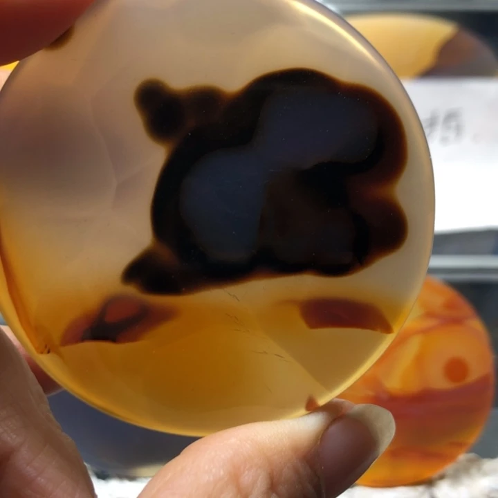 合金玛瑙/玉髓珠宝奇石156