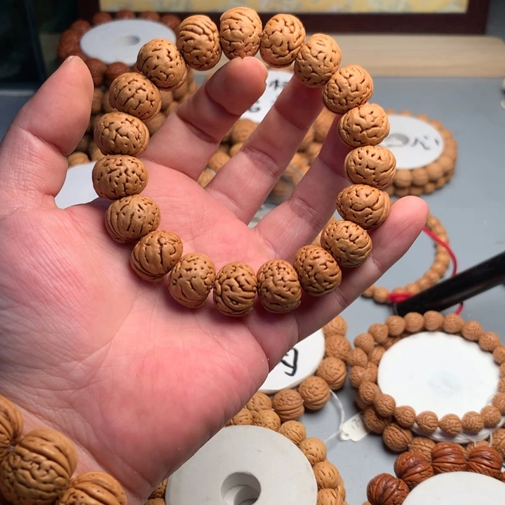 桃核吊坠18肌肉纽扣