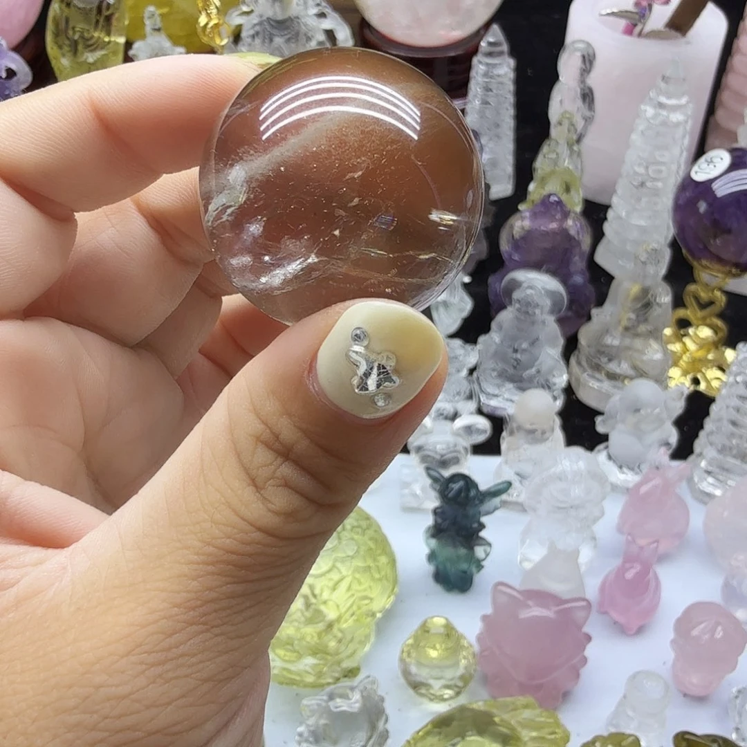 水晶珠宝半成品未镶嵌