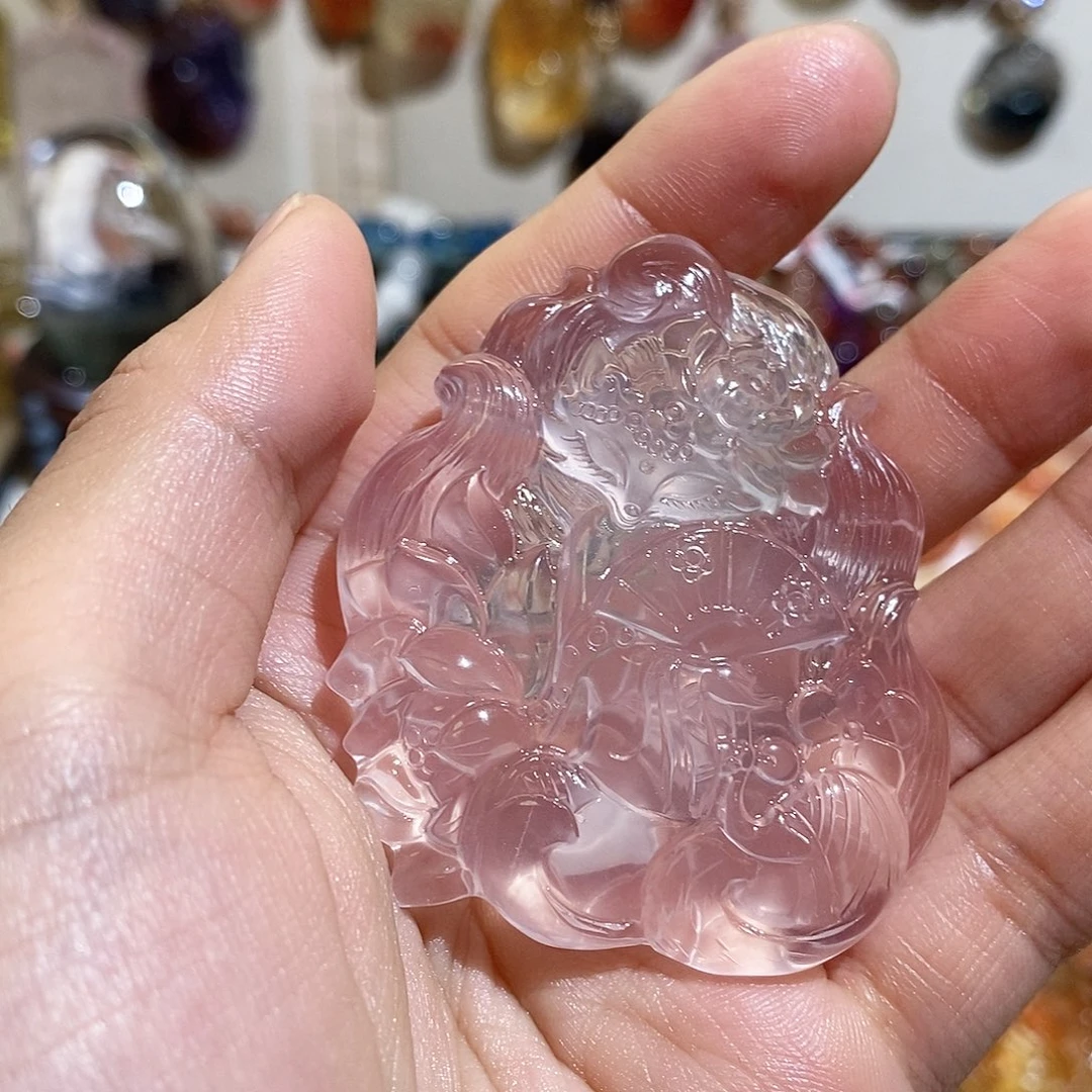 水晶颈饰未镶嵌好****吊坠