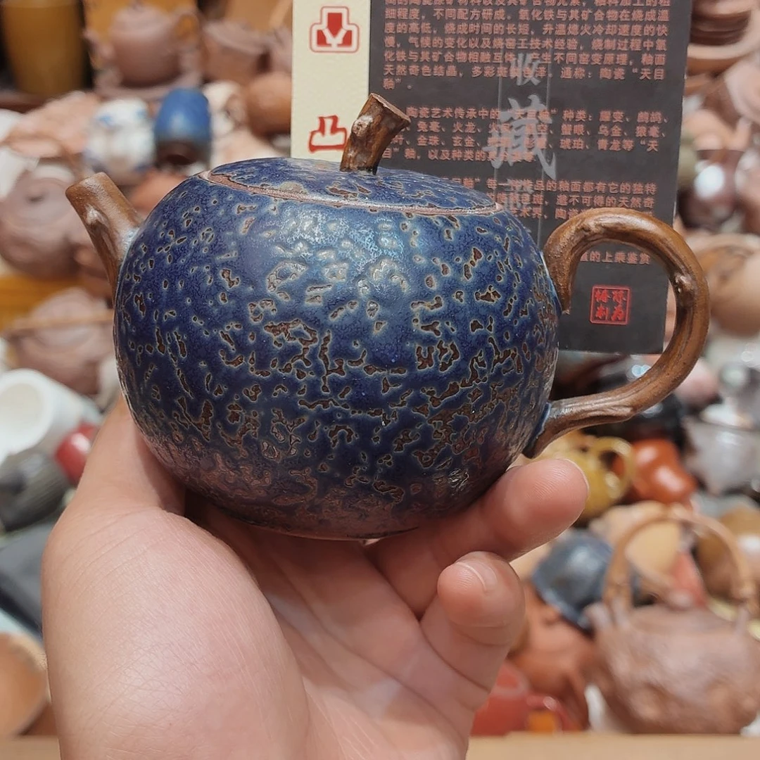 柴烧老岩泥高温茶器皿