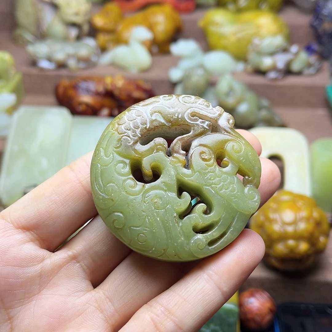 白玉菩提吊坠160。。