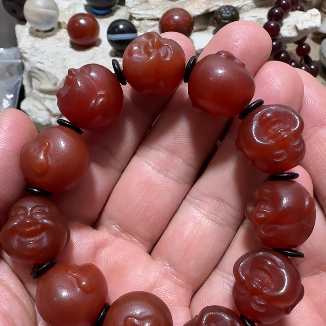 玻璃颈饰珠子手串珠子手串