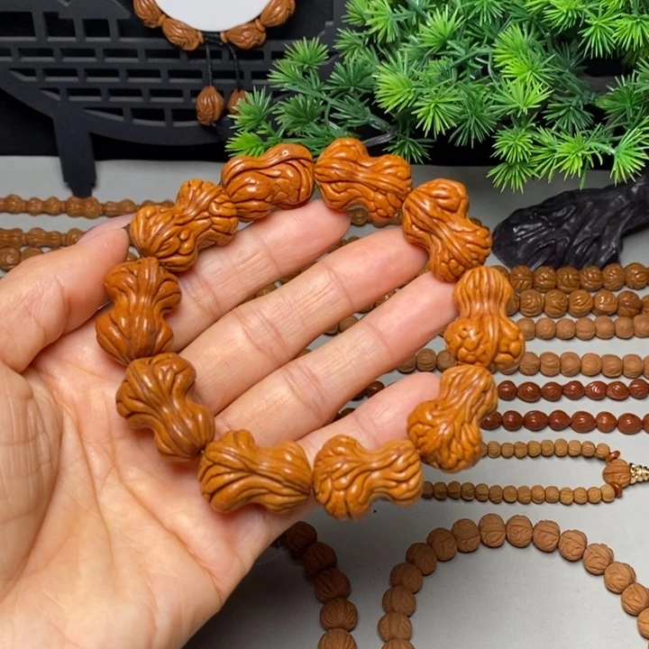 手串桃核花生手串