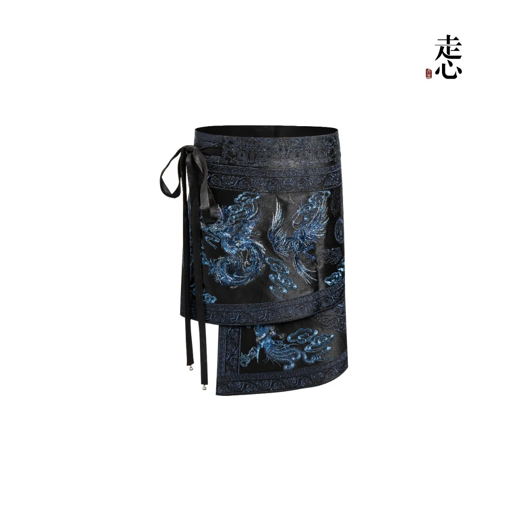 【走心非遗】青花瓷半裙25Z104M