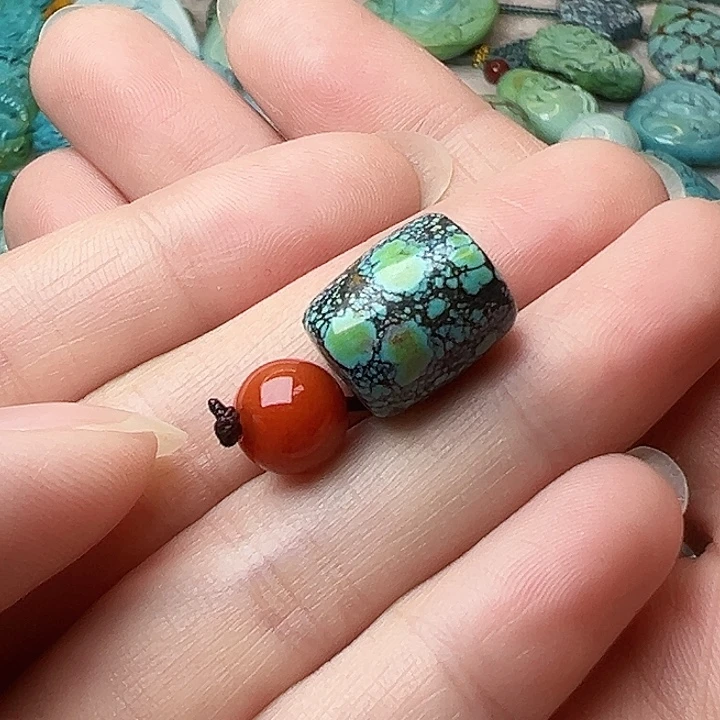 南红玛瑙未镶嵌颈饰