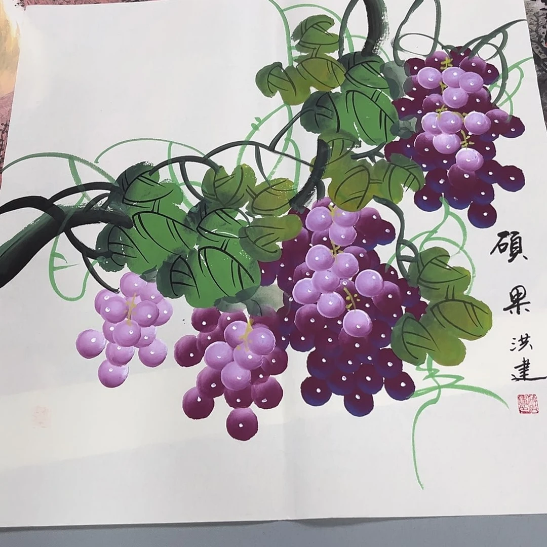 国画国画老师作品