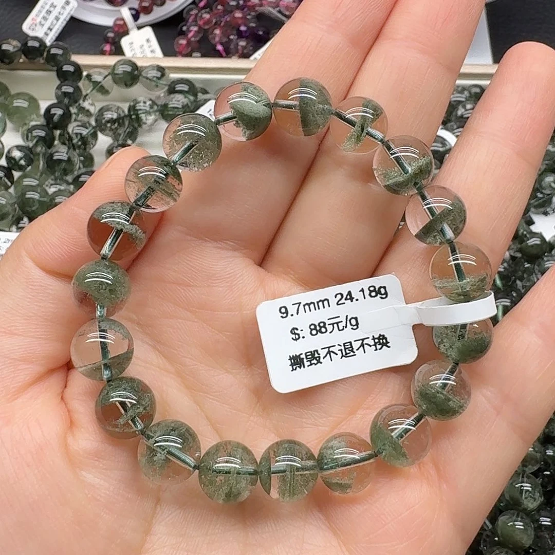 水晶手链未镶嵌天然水晶
