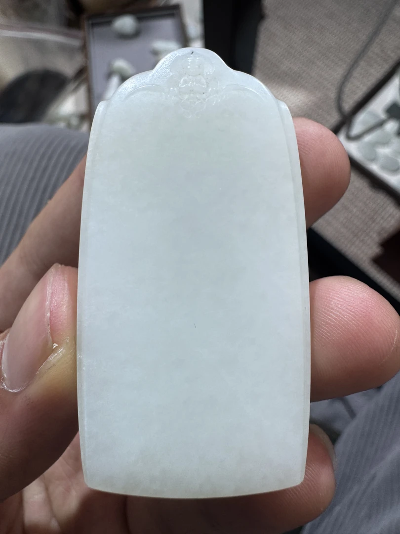 和田玉俄料无事牌卡3*6