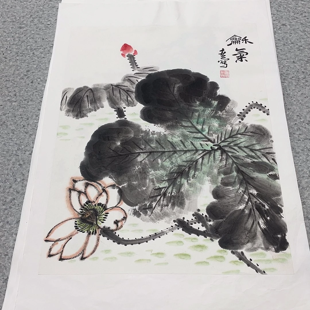国画1.4平尺国画作品