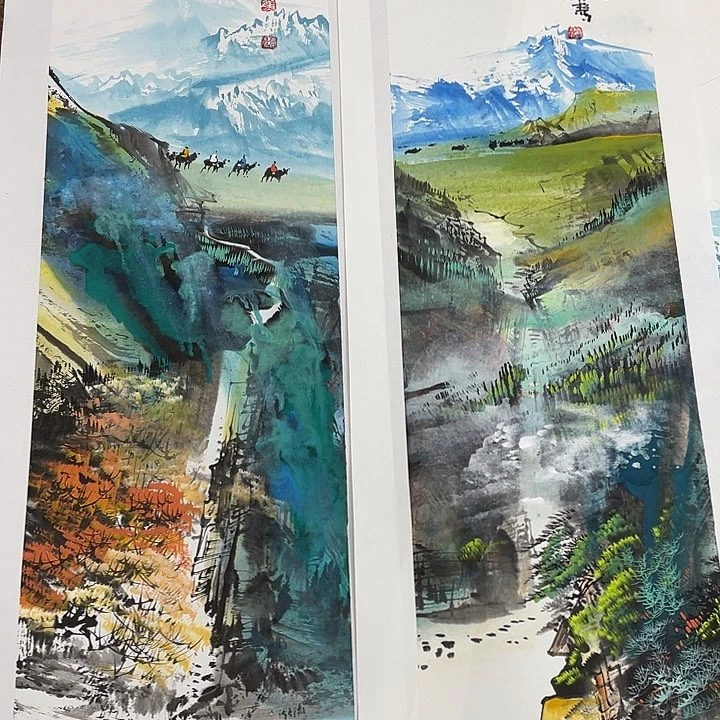 国画用****4焦若松老师作品 66666