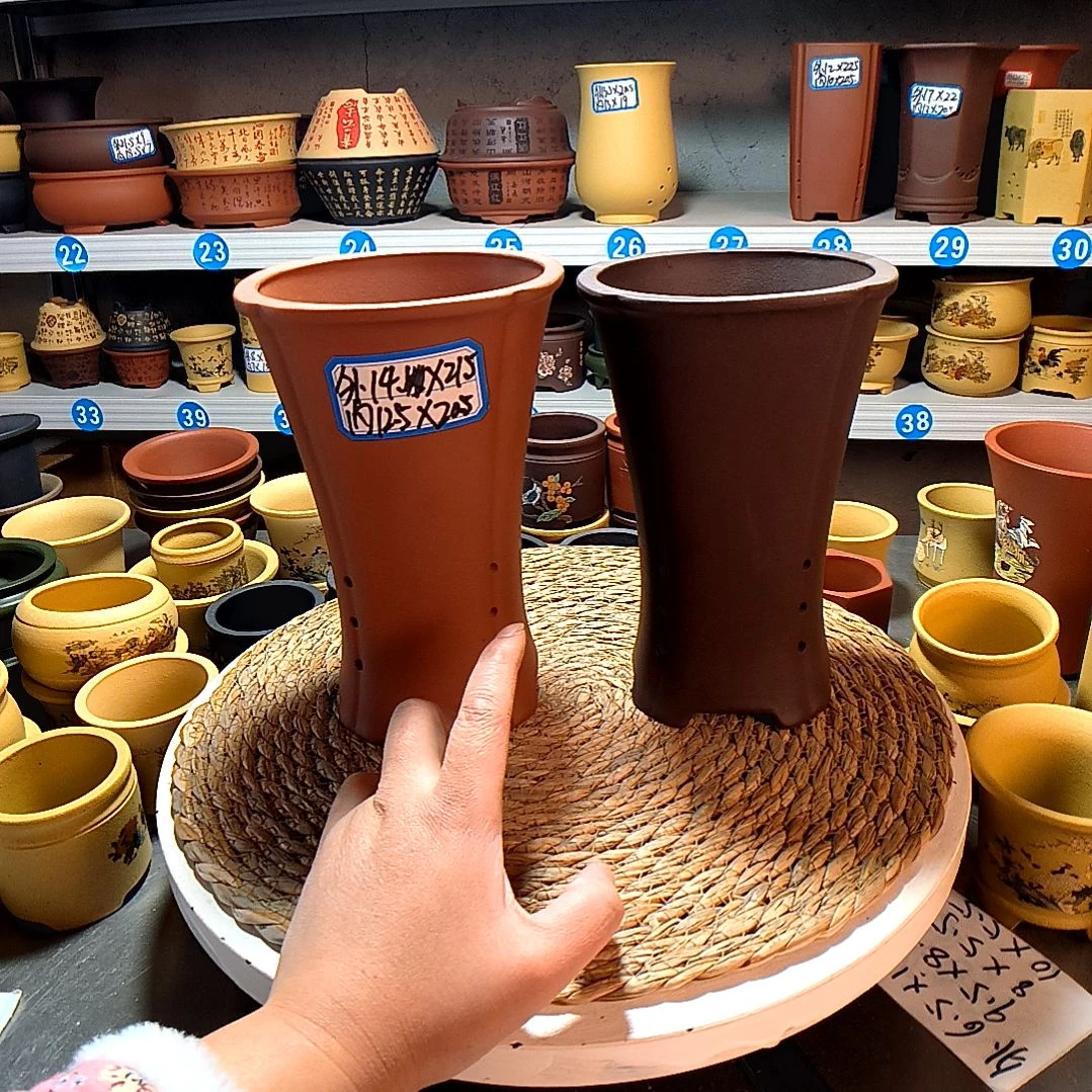 宜兴紫砂紫砂花盆