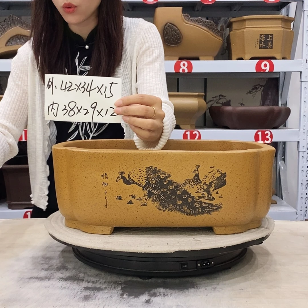 紫砂花盆紫砂花盆