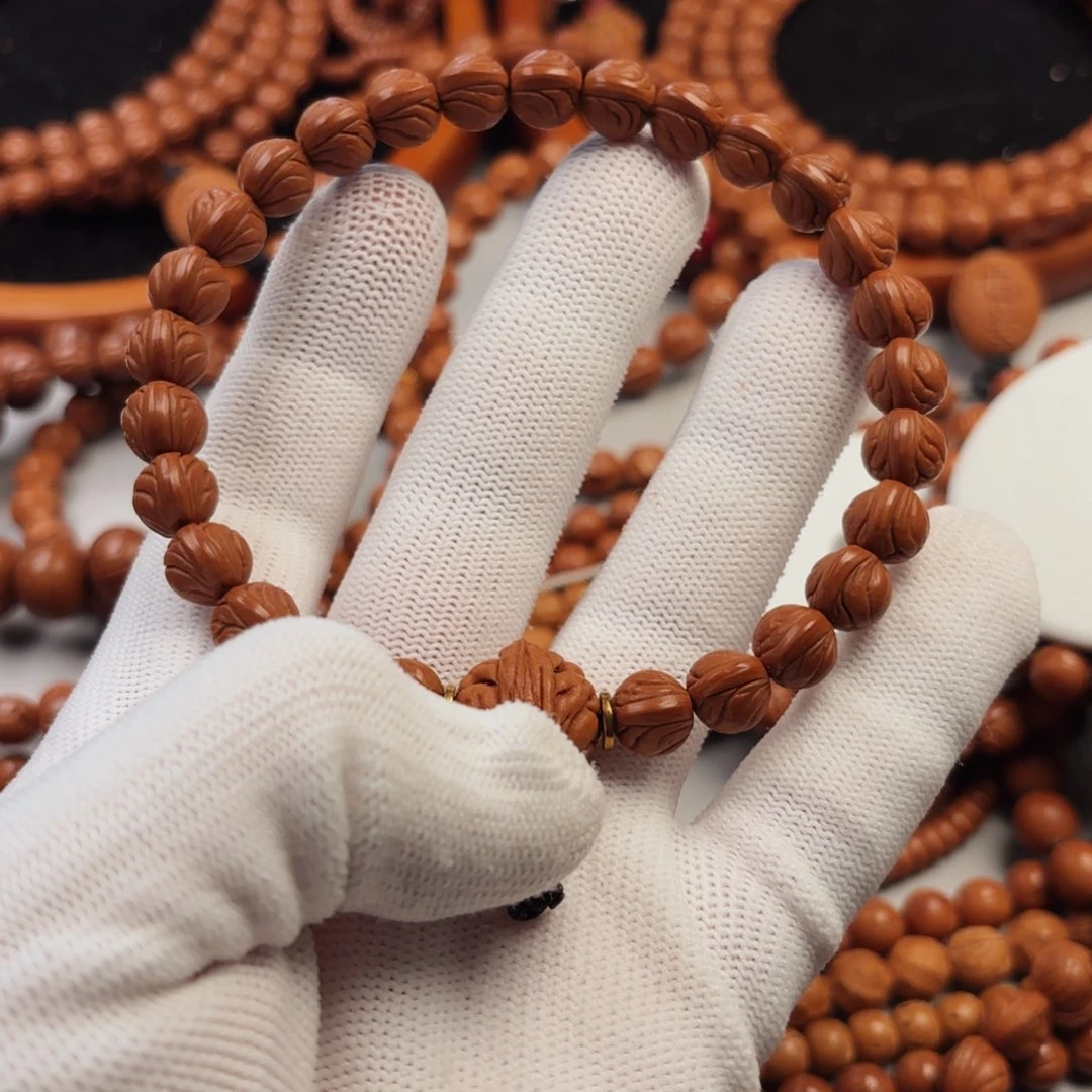 桃核吊坠她****好一物一图