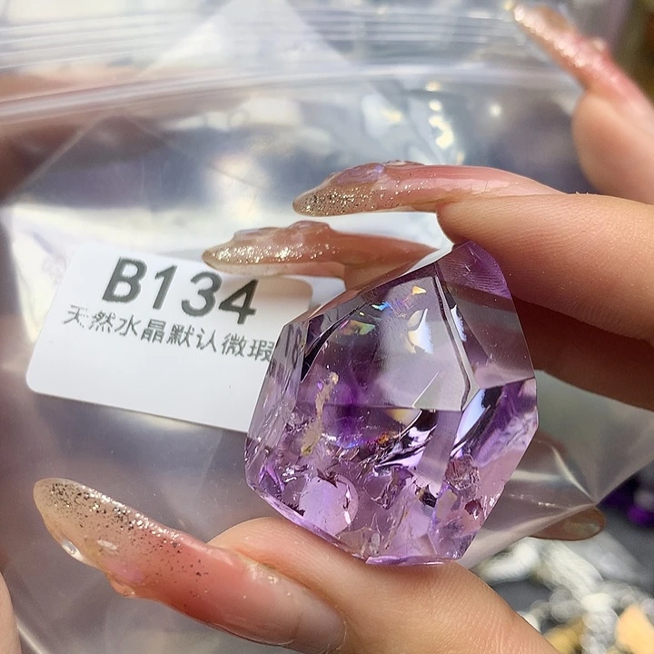 水晶水晶未镶嵌吊坠