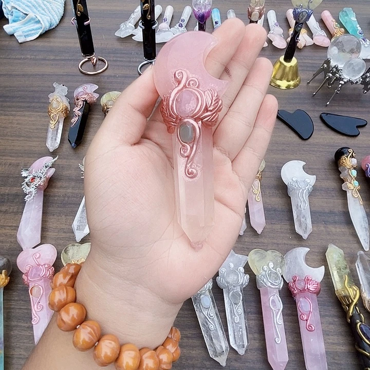 我***药未镶嵌珠宝半成品水晶水晶