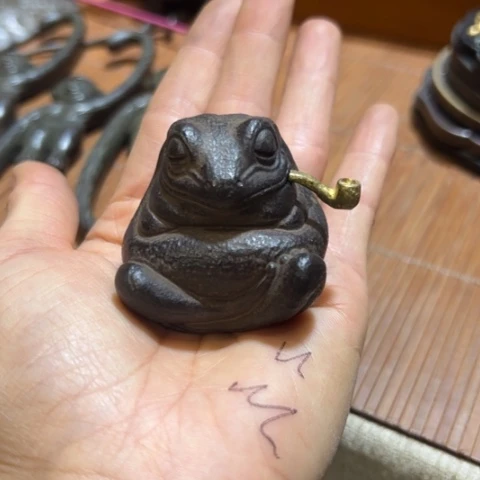 蜜安罐瓷香炉锡茶则