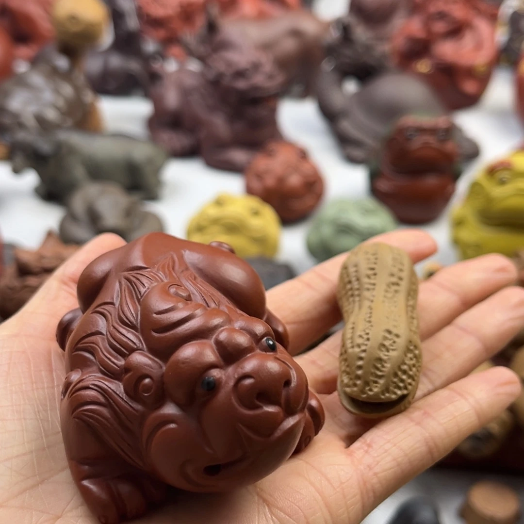 紫砂茶宠拼****己紫砂茶宠